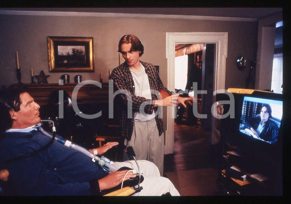 35mm vintage slide*1997 IN THE GLOAMING - Robert Sean LEONARD Christopher REEVE 