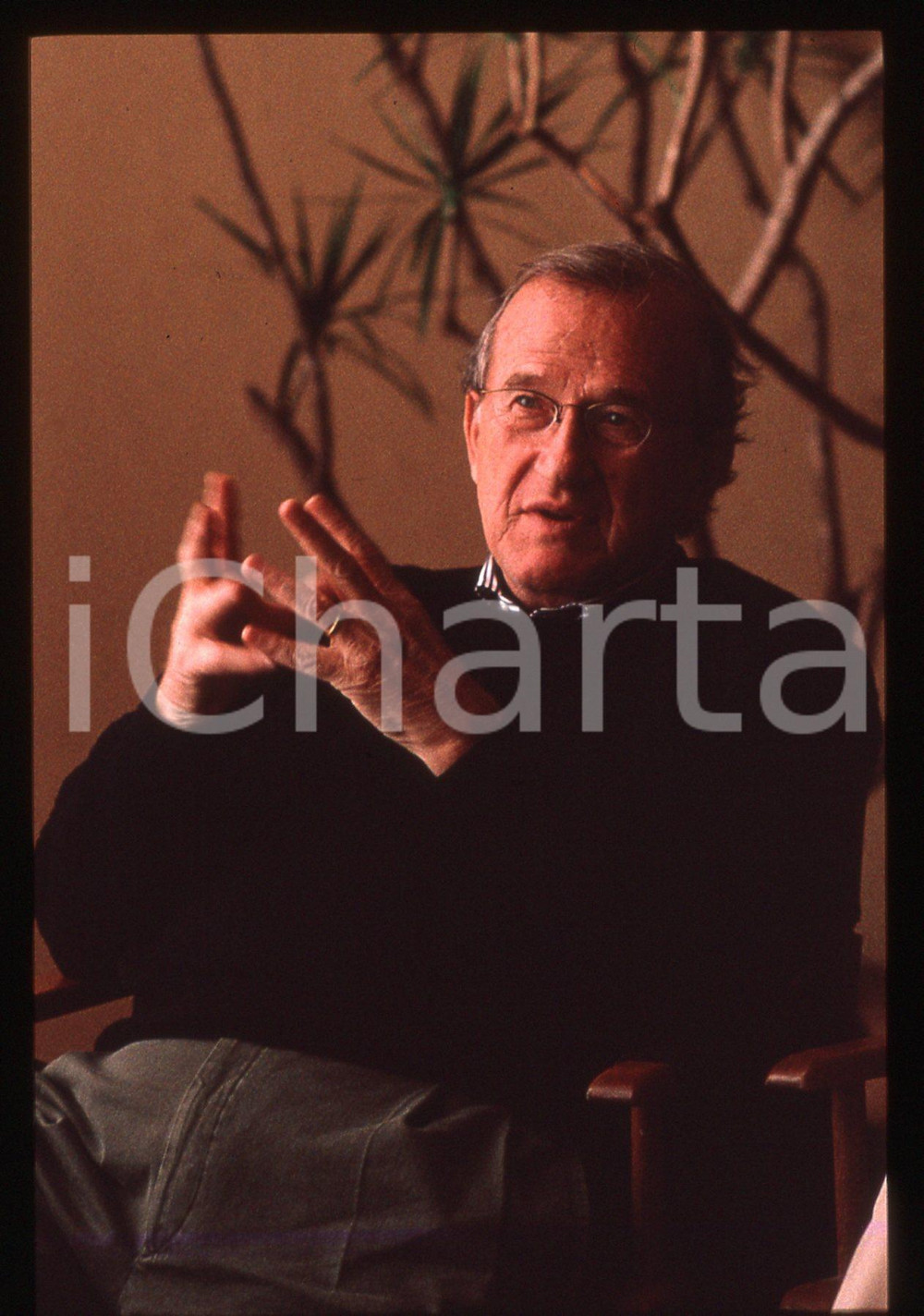 35mm vintage slide*1997 WEAPONS OF MASS DISTRACTION - Larry GELBART Ritratto