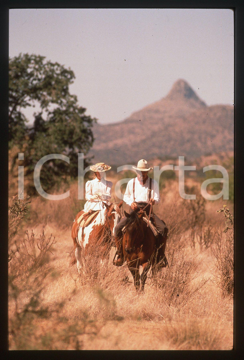 35mm vintage slide*1995 THE GOOD OLD BOYS -Tommy Lee JONES Sissy SPACEK nel film