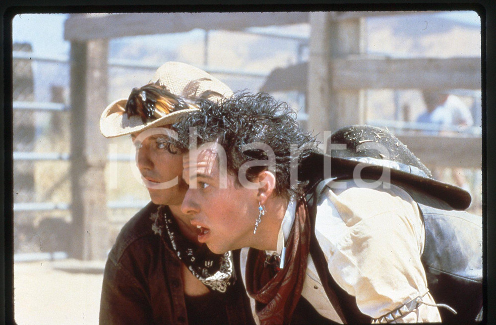 35mm vintage slide*1987 DUDES - Jon CRYER e Catherine Mary STEWART nel film (3)