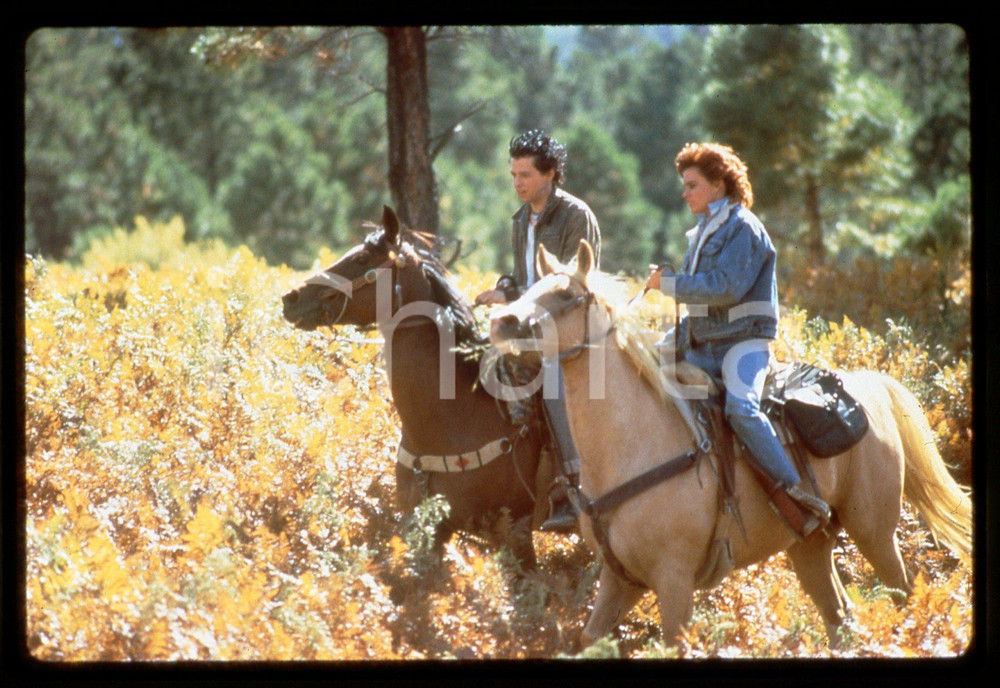 35mm vintage slide*1987 DUDES - Jon CRYER e Catherine Mary STEWART nel film (4)