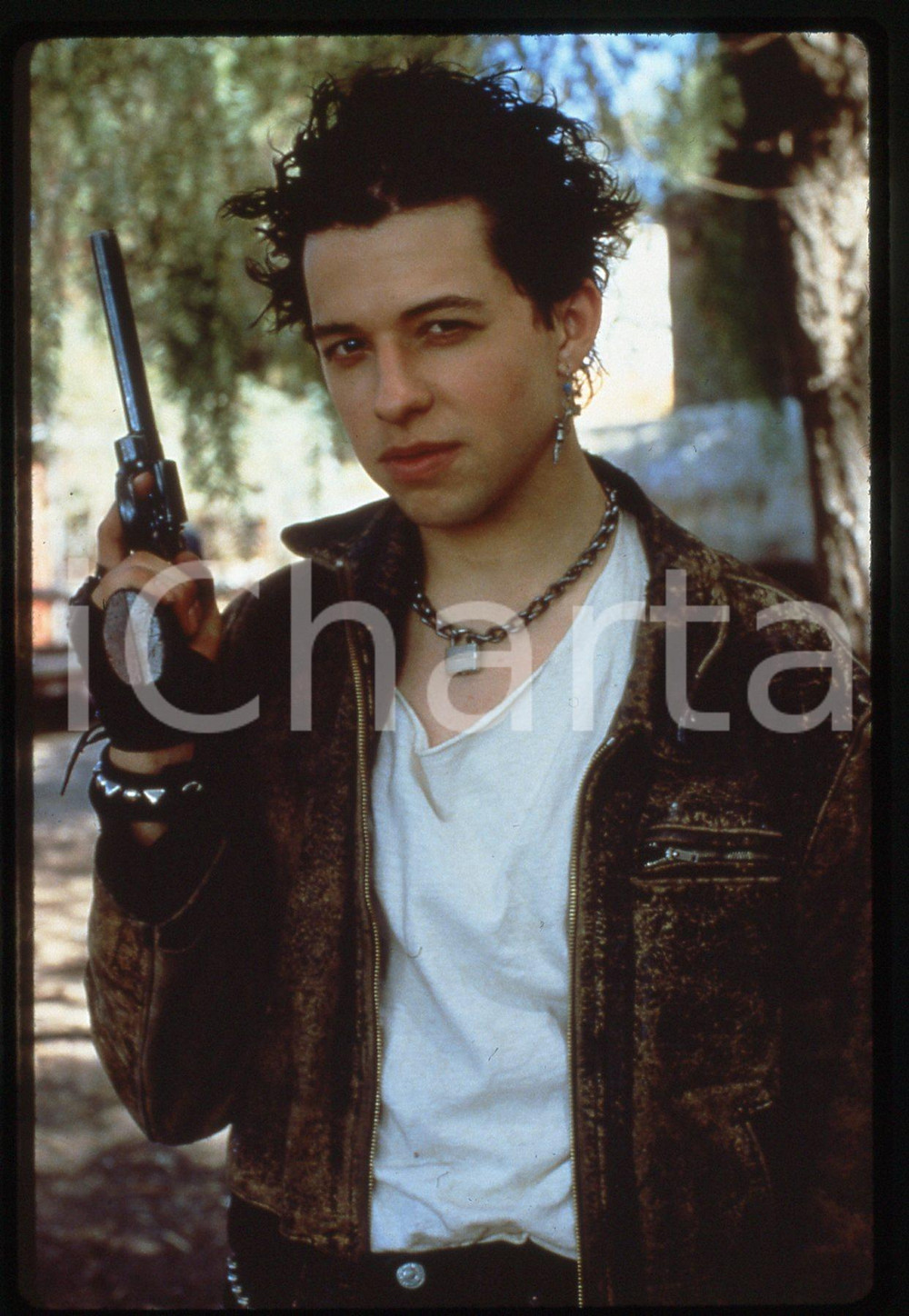 35mm vintage slide*1987 DUDES - Jon CRYER Ritratto dell'attore