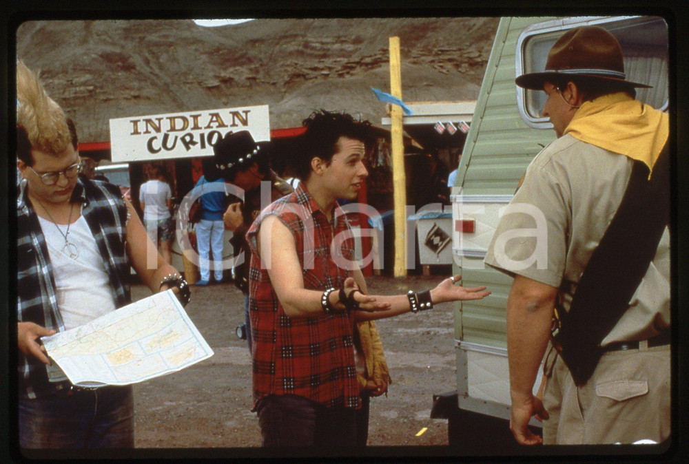 35mm vintage slide*1987 DUDES - Jon CRYER e Daniel ROEBURCK Scena del film (3)