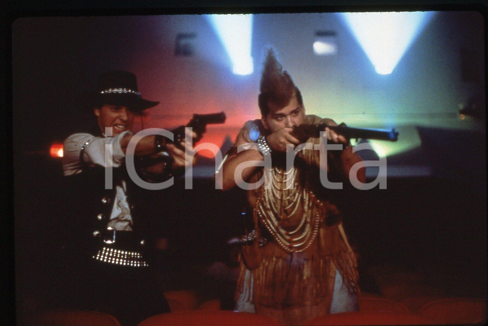35mm vintage slide*1987 DUDES - Jon CRYER e Daniel ROEBURCK Scena del film (4)