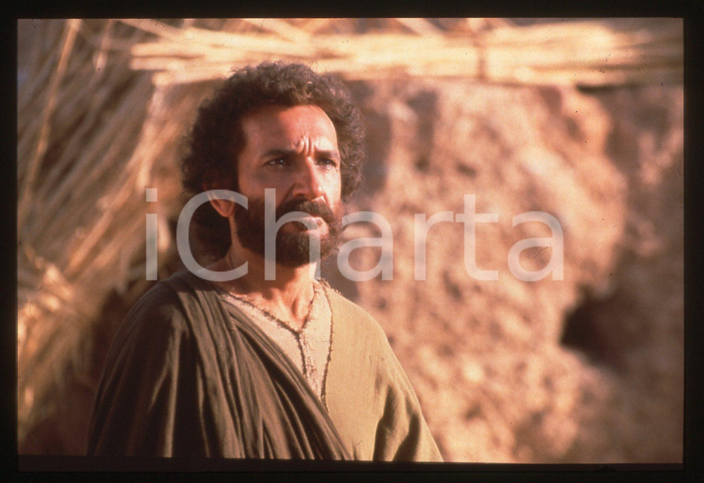 35mm vintage slide*1995 ca MOSES - Ben KINGSLEY in una scena del film