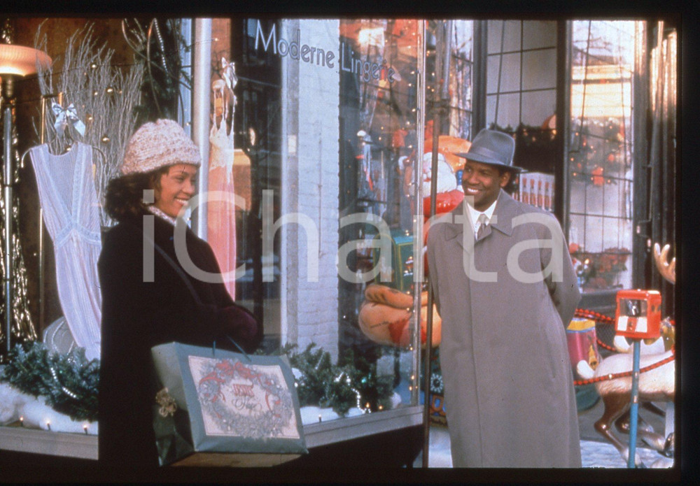 35mm vintage slide*1996 THE PREACHER'S WIFE - Denzel WASHINGTON Whitney HOUSTON