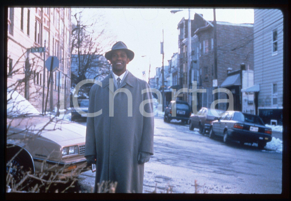 35mm vintage slide*1996 THE PREACHER'S WIFE - Denzel WASHINGTON Ritratto 