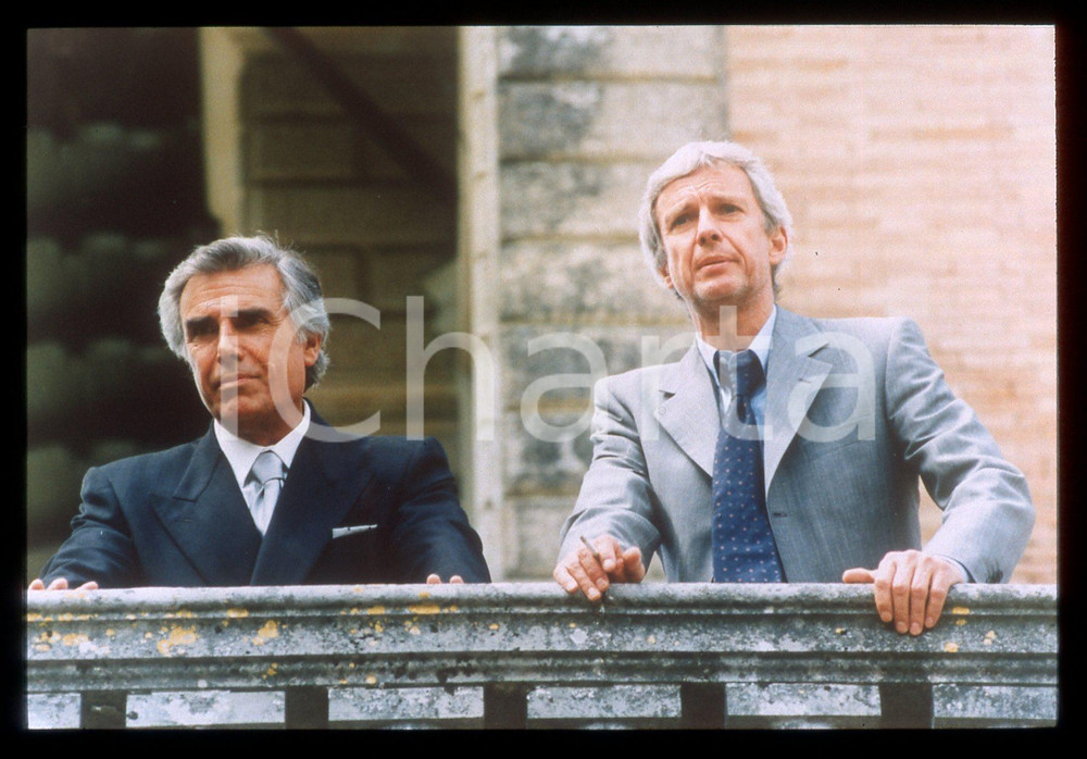 35mm vintage slide*1999 TRE ADDII - Mathieu CARRIERE George HILTON nel film