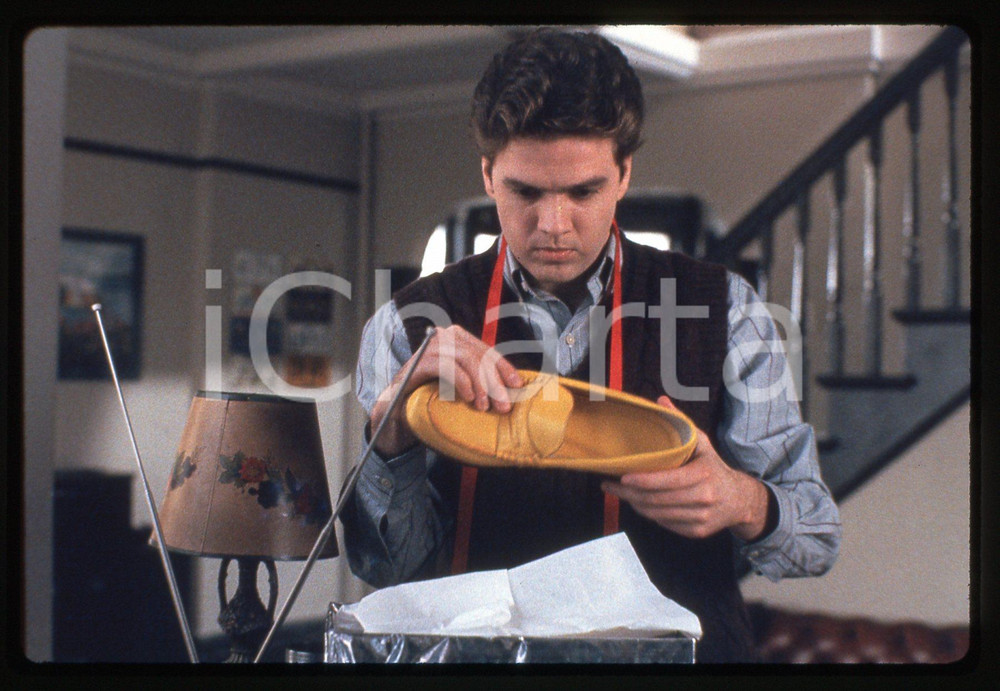 35mm vintage slide*1987 ORPHANS - Kevin ANDERSON in una scena del film