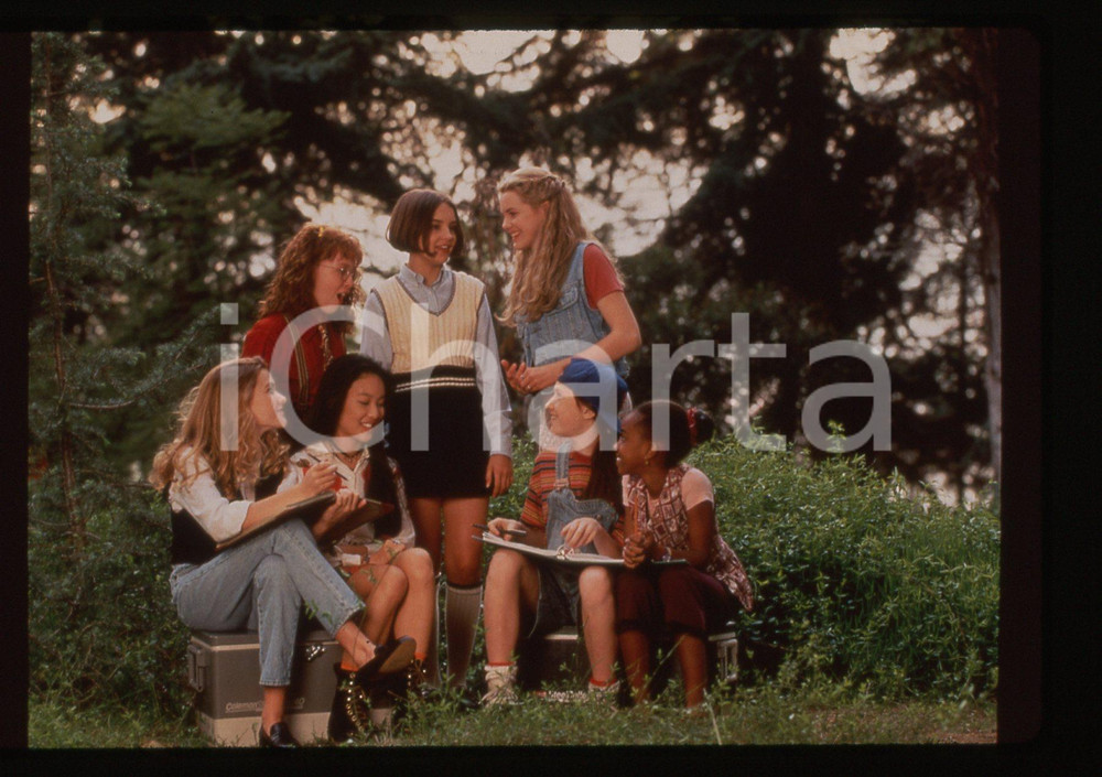35mm vintage slide*1995 THE BABY-SITTERS CLUB Schuyler FISK Tricia JOE e cast*