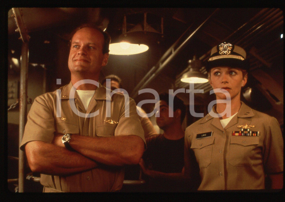 35mm vintage slide*1996 DOWN PERISCOPE - Kelsey GRAMMER Lauren HOLLY nel film