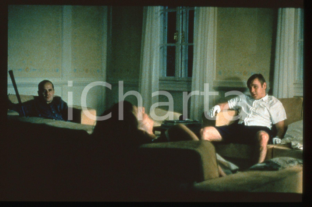 35mm vintage slide*1997 FUNNY GAMES Ulrich MUHE Frank GIERING Scena del film