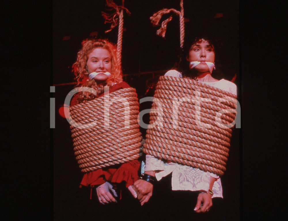 35mm vintage slide*1991 BILL & TED'S BOGUS JOURNEY - Annette AZCUY Sarah TRIGGER