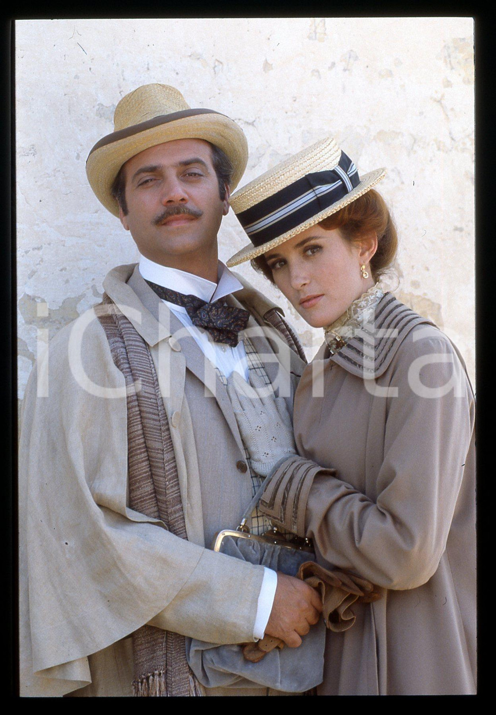 35mm vintage slide*1995 LA FAMIGLIA RICORDI Massimo GHINI Ritratto dell'attore 1