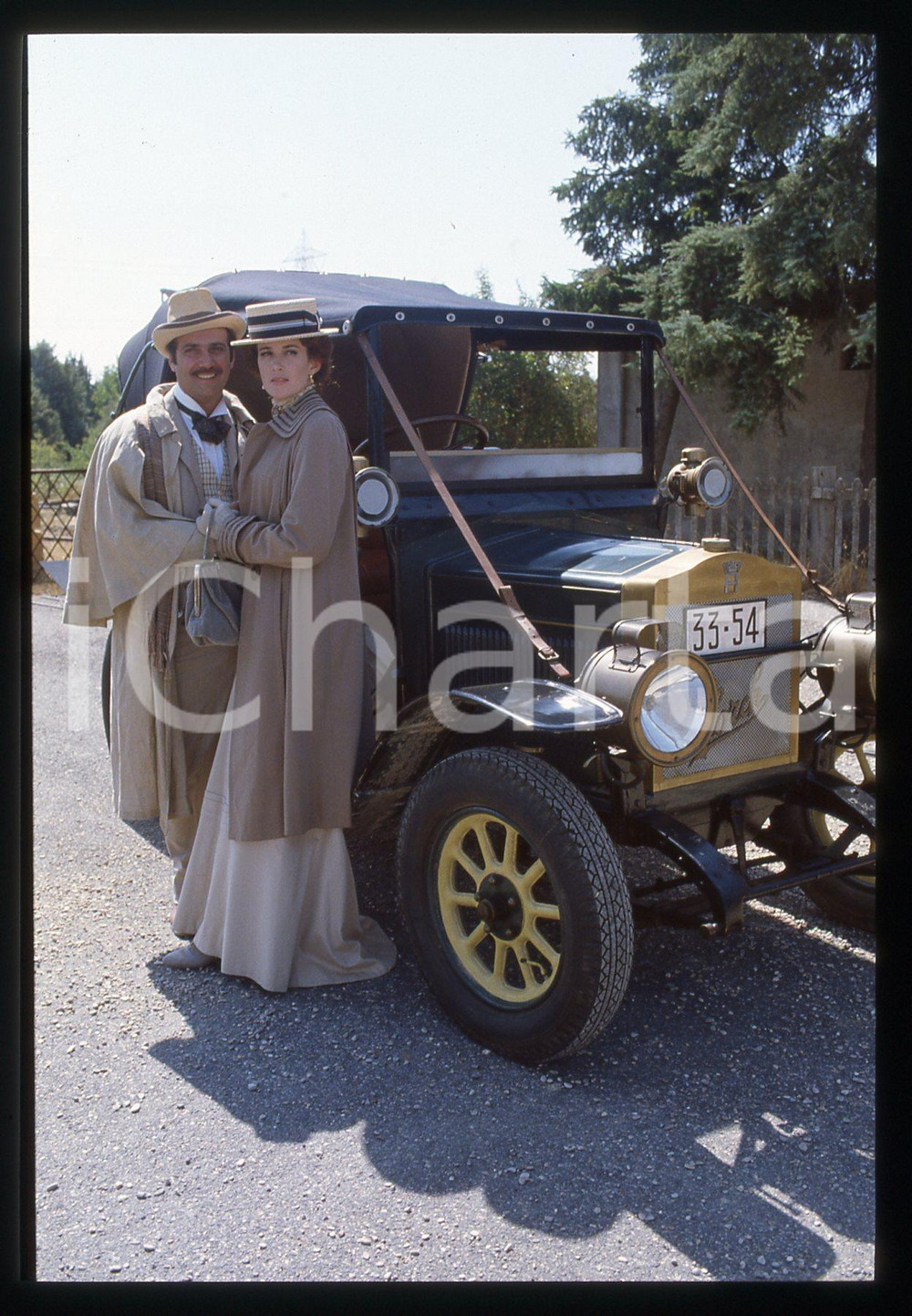 35mm vintage slide*1995 LA FAMIGLIA RICORDI Massimo GHINI Ritratto dell'attore 2