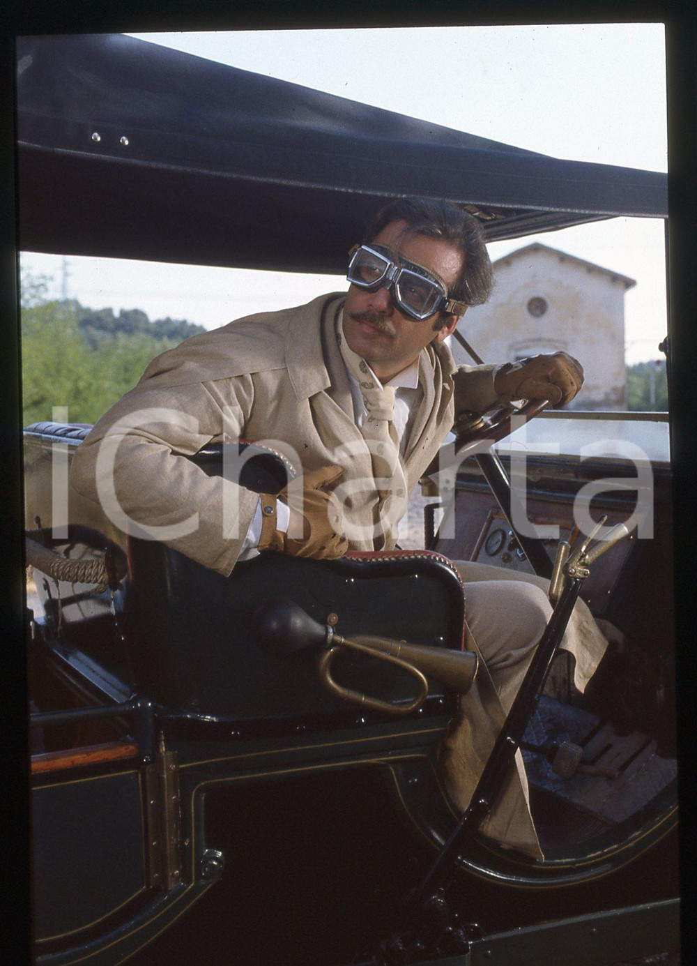 35mm vintage slide*1995 LA FAMIGLIA RICORDI Massimo GHINI Ritratto dell'attore 7