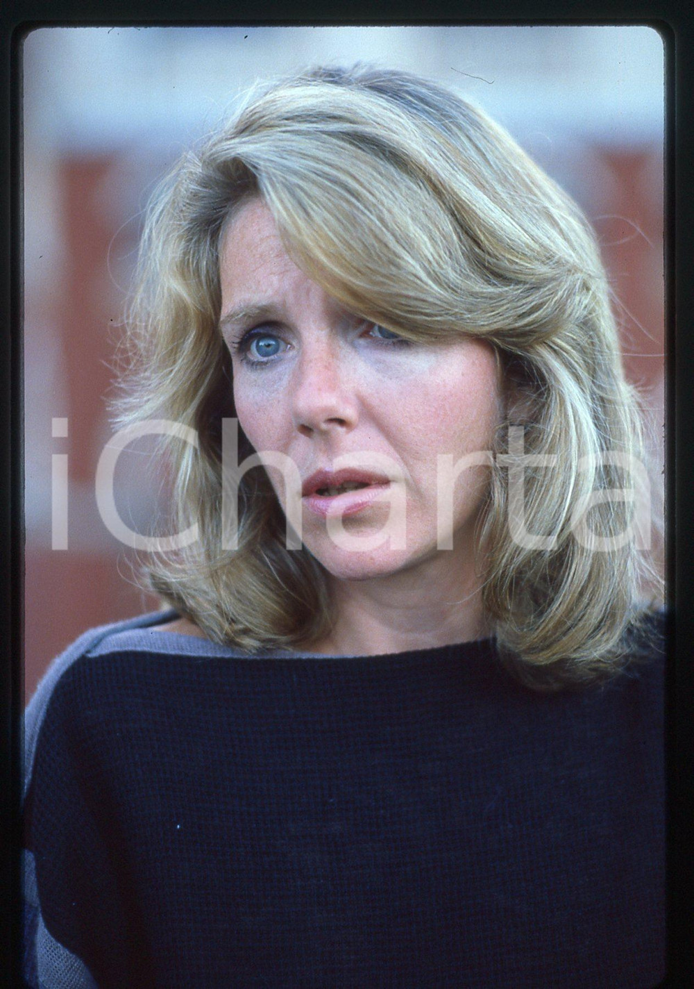 35mm vintage slide*1983 VENEZIA - CINEMA - Jill CLAYBURGH Ritratto attrice (2)