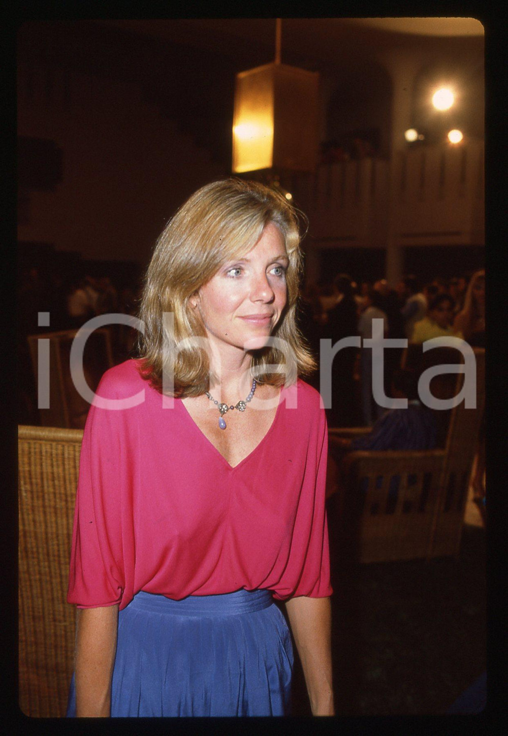 35mm vintage slide*1980 ca VENEZIA - CINEMA Jill CLAYBURGH Ritratto attrice (11)