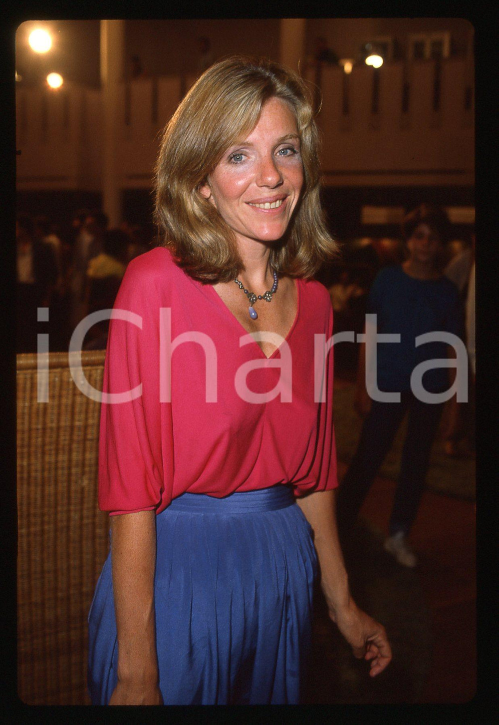 35mm vintage slide*1980 ca VENEZIA - CINEMA Jill CLAYBURGH Ritratto attrice (13)