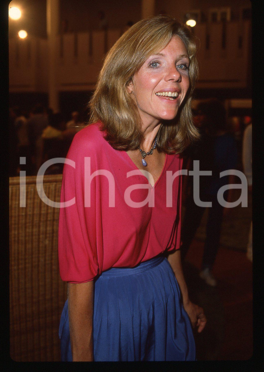 35mm vintage slide*1980 ca VENEZIA - CINEMA Jill CLAYBURGH Ritratto attrice (14)