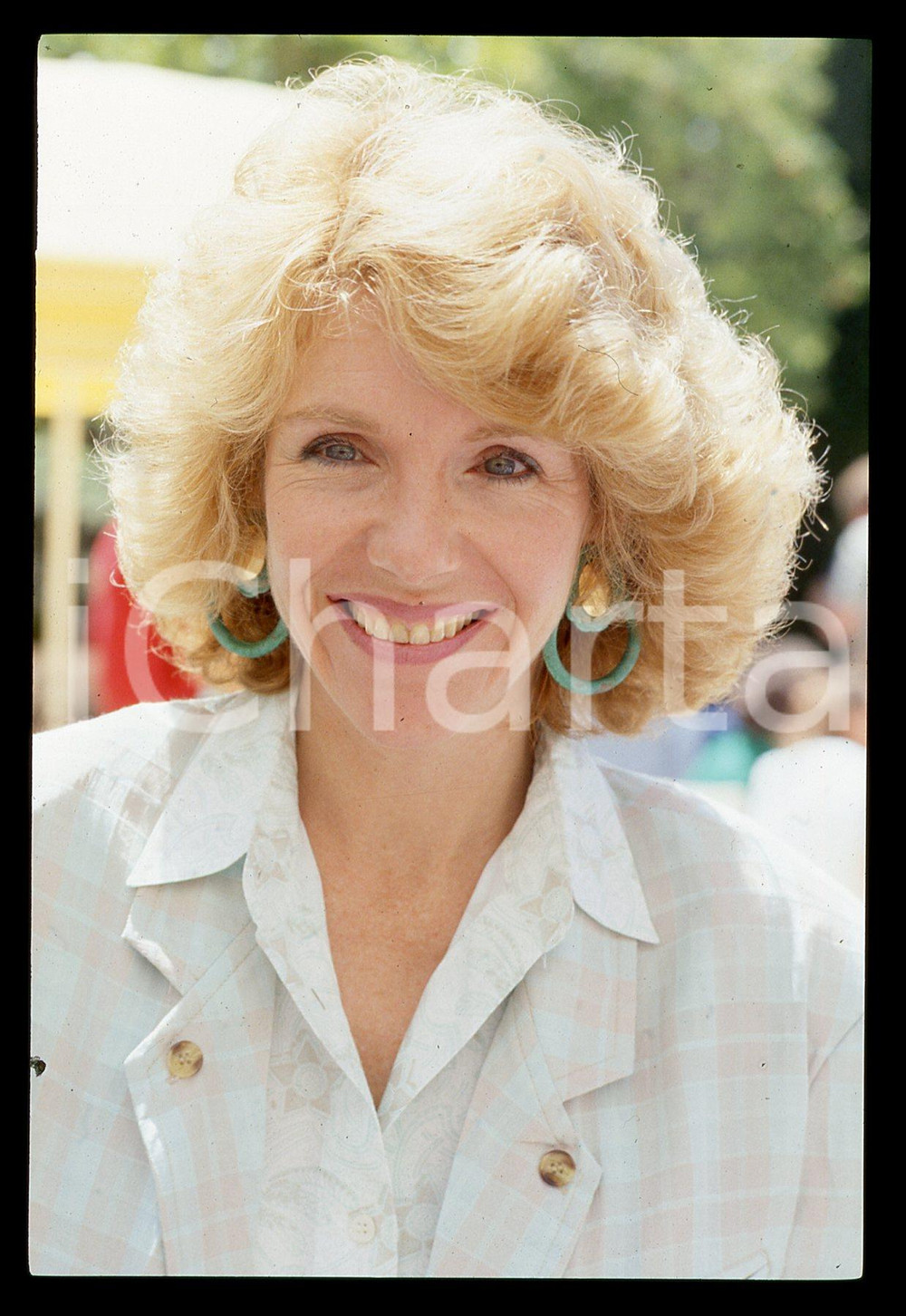 35mm vintage slide*1990ca CANNES CINEMA Jill CLAYBURGH Ritratto dell'attrice 3