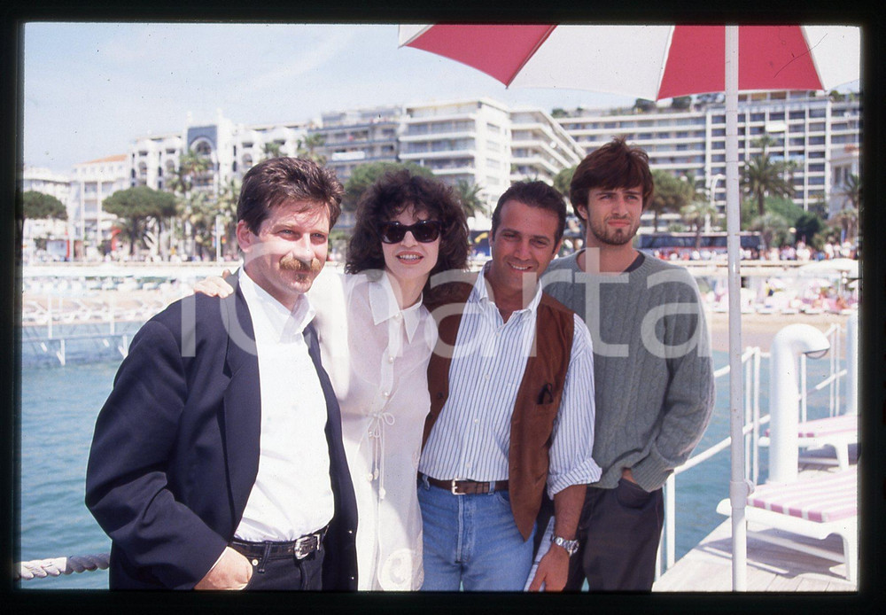 35mm vintage slide*1994 CANNES Alessandro D'ALATRI Anna GALIENA Massimo GHINI 14