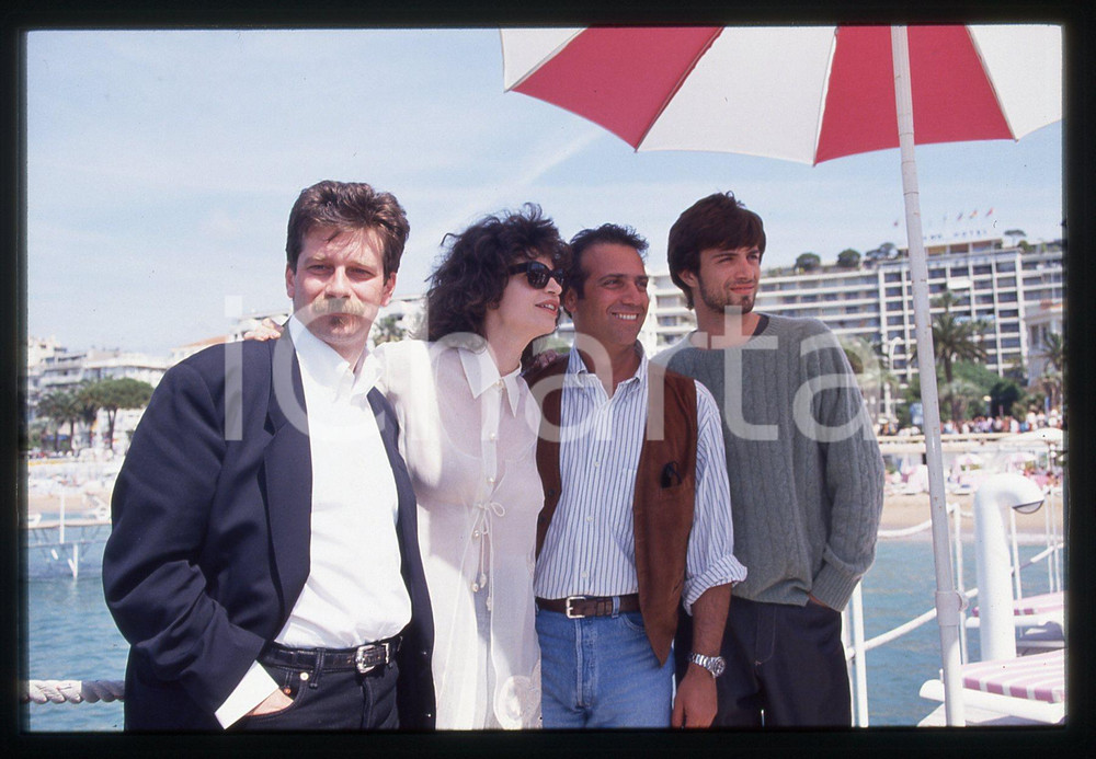 35mm vintage slide*1994 CANNES Alessandro D'ALATRI Anna GALIENA Massimo GHINI 15