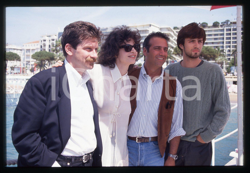 35mm vintage slide*1994 CANNES Alessandro D'ALATRI Anna GALIENA Massimo GHINI 17