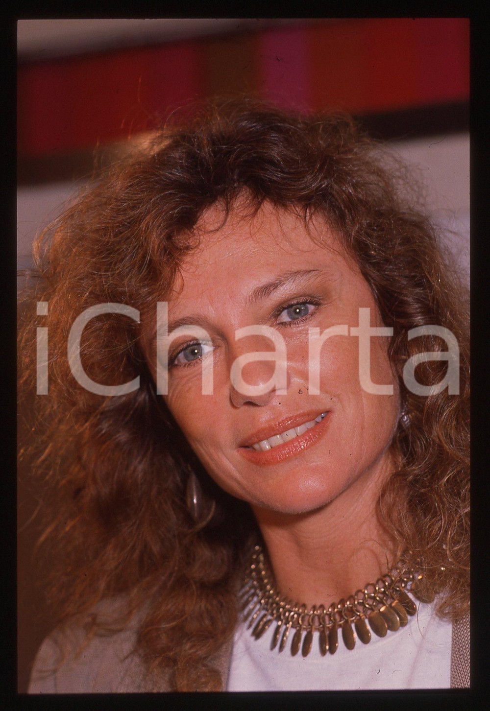 35mm vintage slide* 1995 COSTUME Jacqueline BISSET Ritratto dell'attrice (1)
