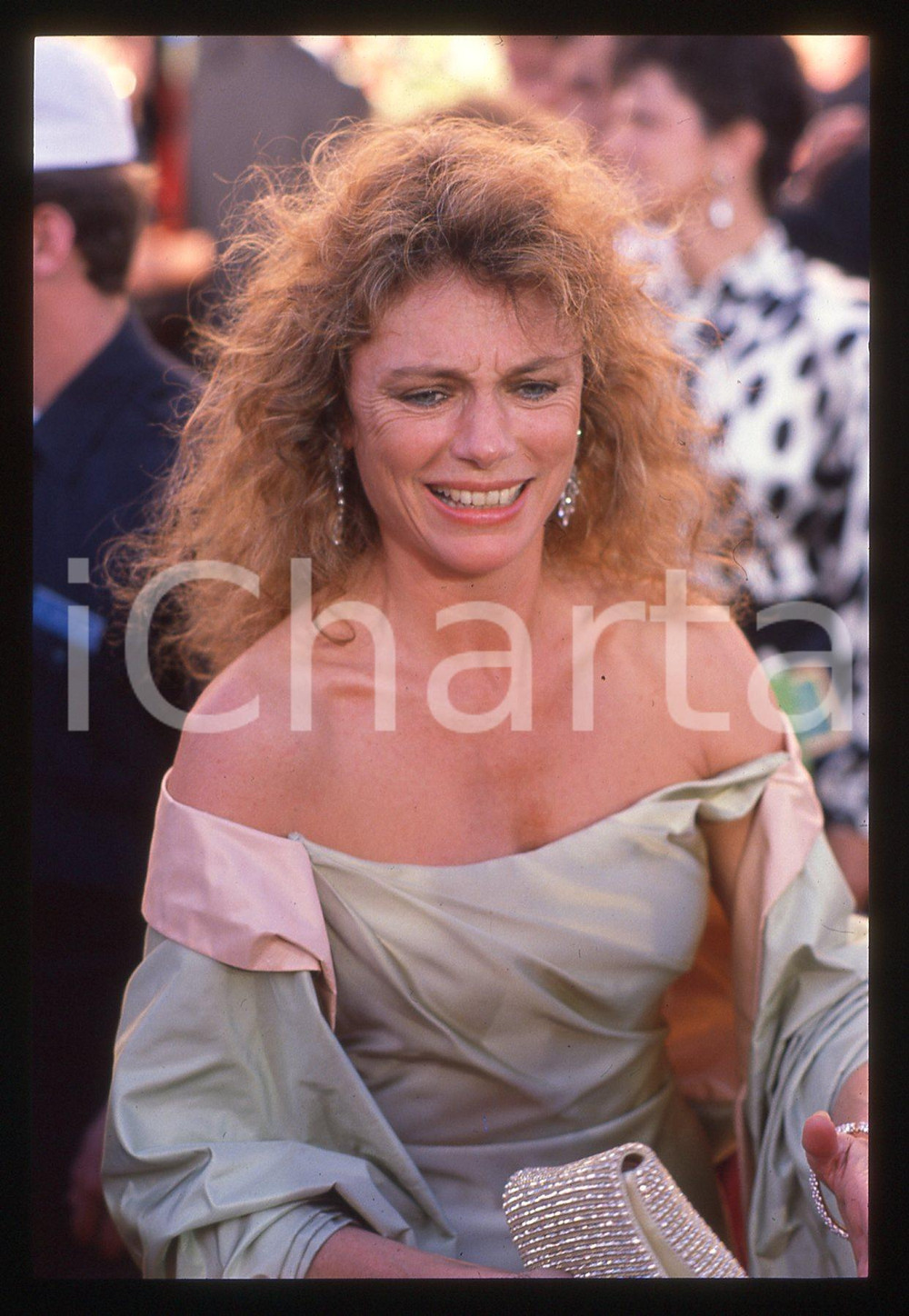 35mm vintage slide*1995 COSTUME Jacqueline BISSET Ritratto dell'attrice (6)