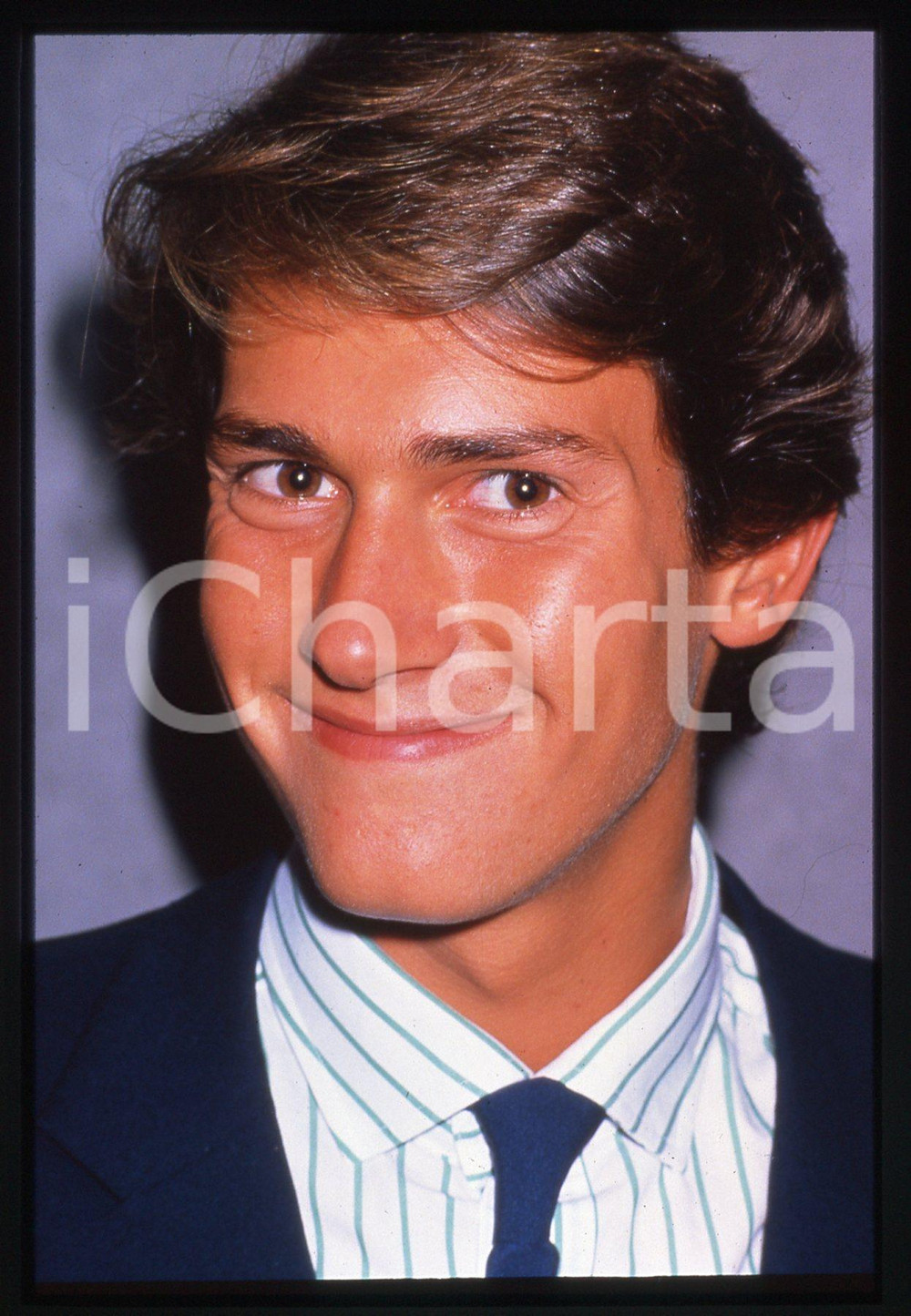 35mm vintage slide*1980 ca COSTUME - Geoffrey MOORE Ritratto dell'attore