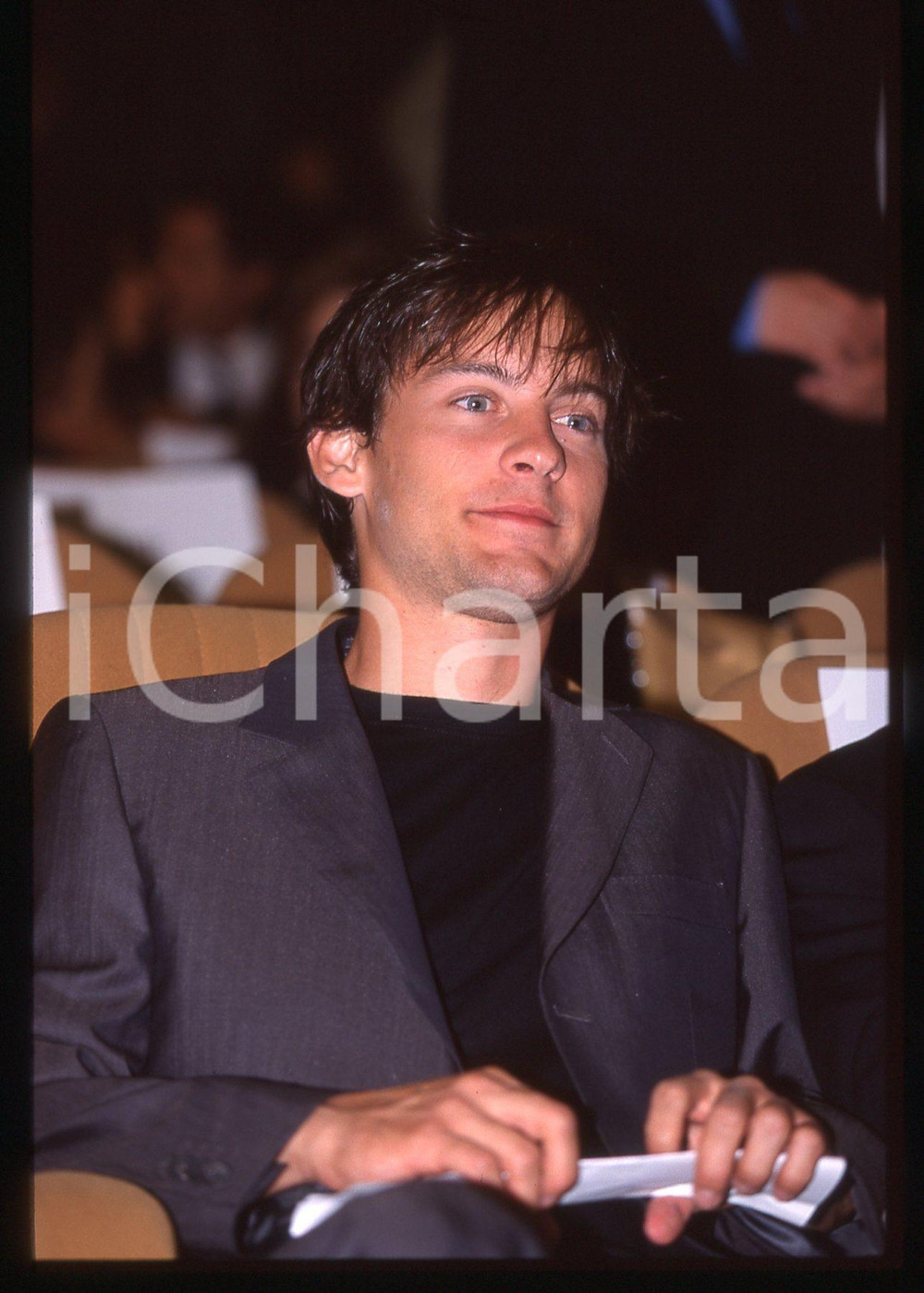 35mm vintage slide*1999 VENEZIA Tobey MAGUIRE alla Mostra del Cinema (7)
