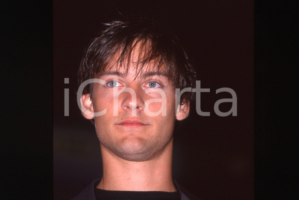 35mm vintage slide*1999 VENEZIA Tobey MAGUIRE alla Mostra del Cinema (5)