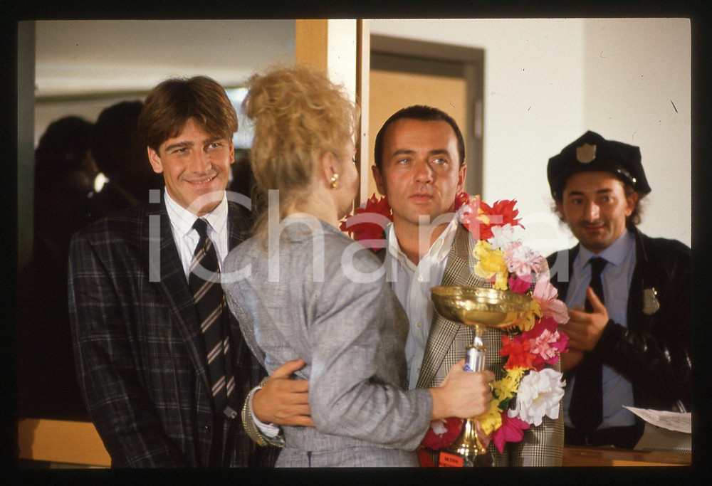 35mm vintage slide* 1990ca COSTUME Giorgio FALETTI Ritratto dell'attore