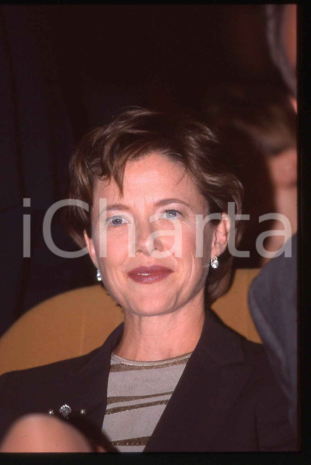 35mm vintage slide*1998 VENEZIA Annette BENING alla Mostra del Cinema (4)