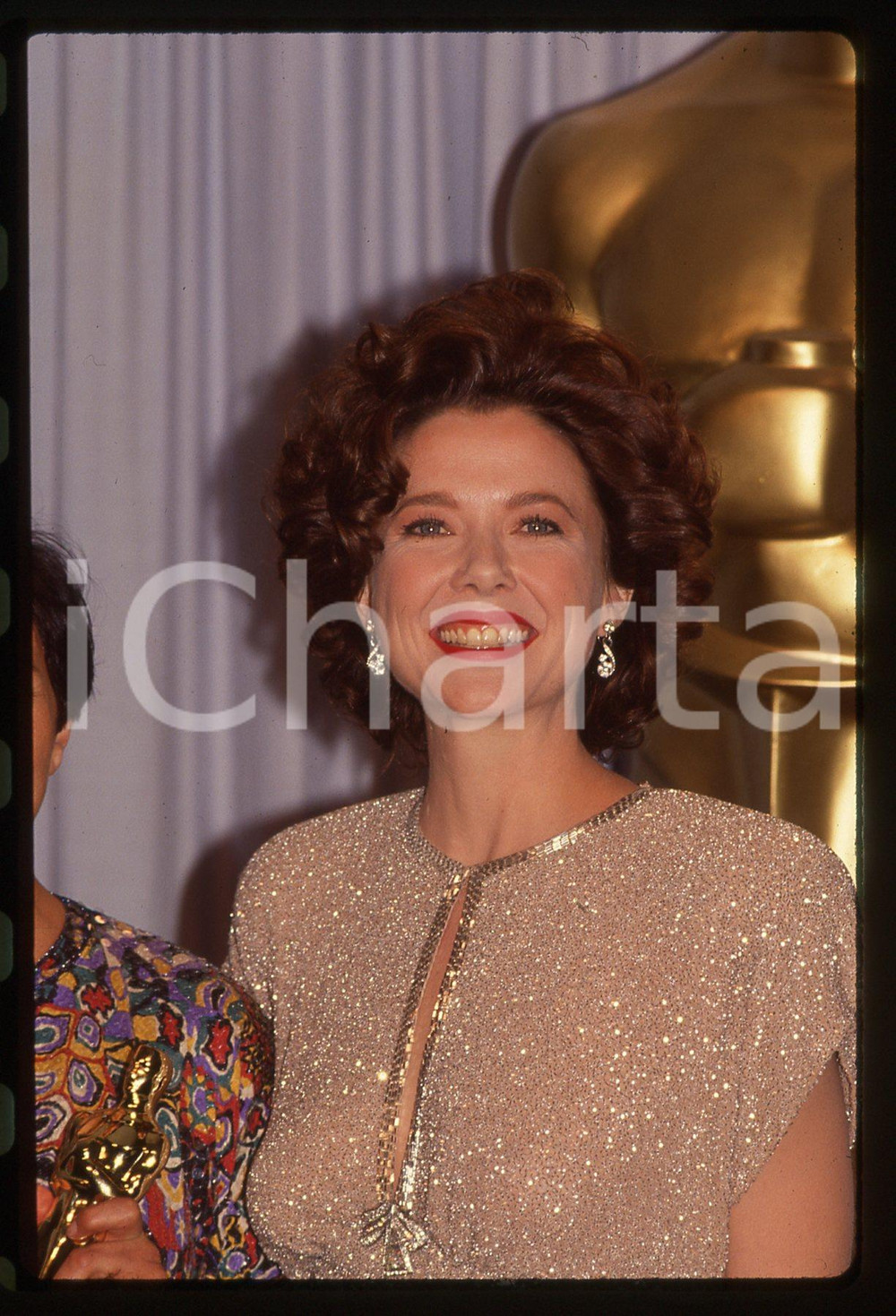 35mm vintage slide*1991 ACADEMY AWARDS Annette BENING ai Premi Oscar