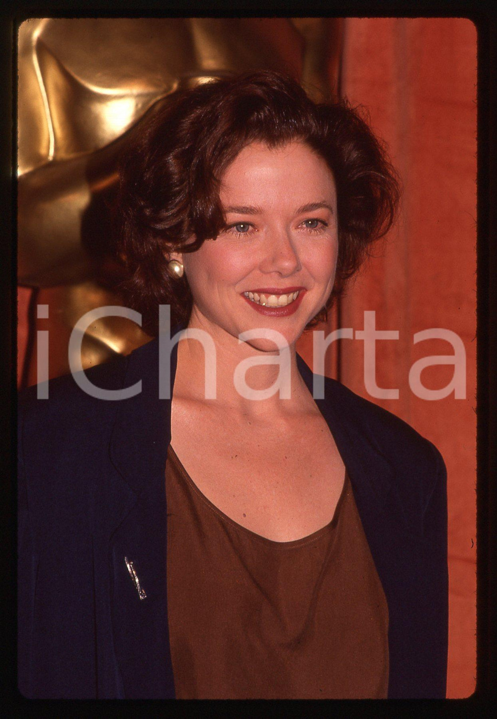35mm vintage slide*1991 ACADEMY AWARDS Annette BENING ai Premi Oscar 1