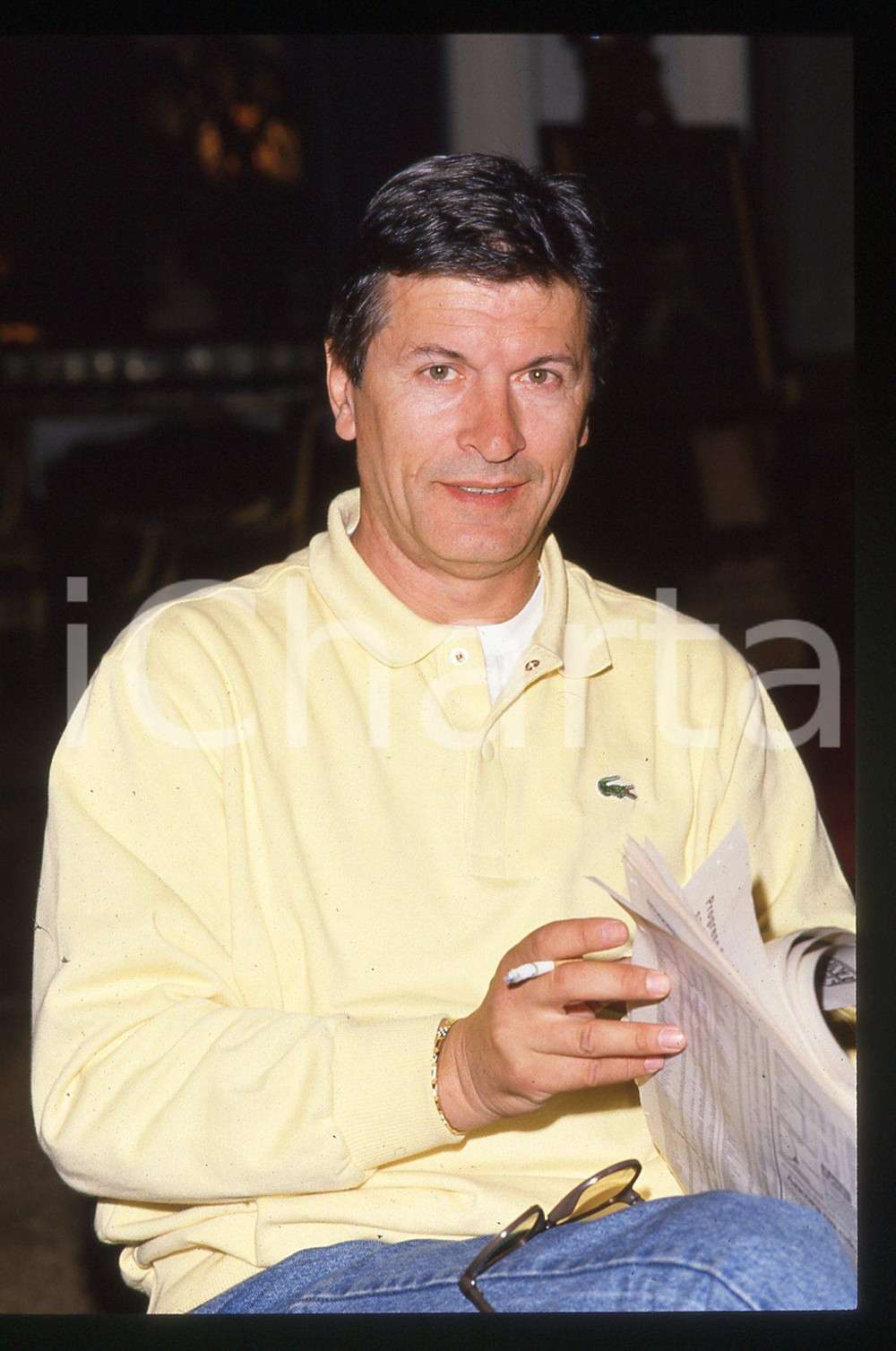 35mm vintage slide* 1990ca COSTUME Gianni BREZZA Ritratto del coreografo