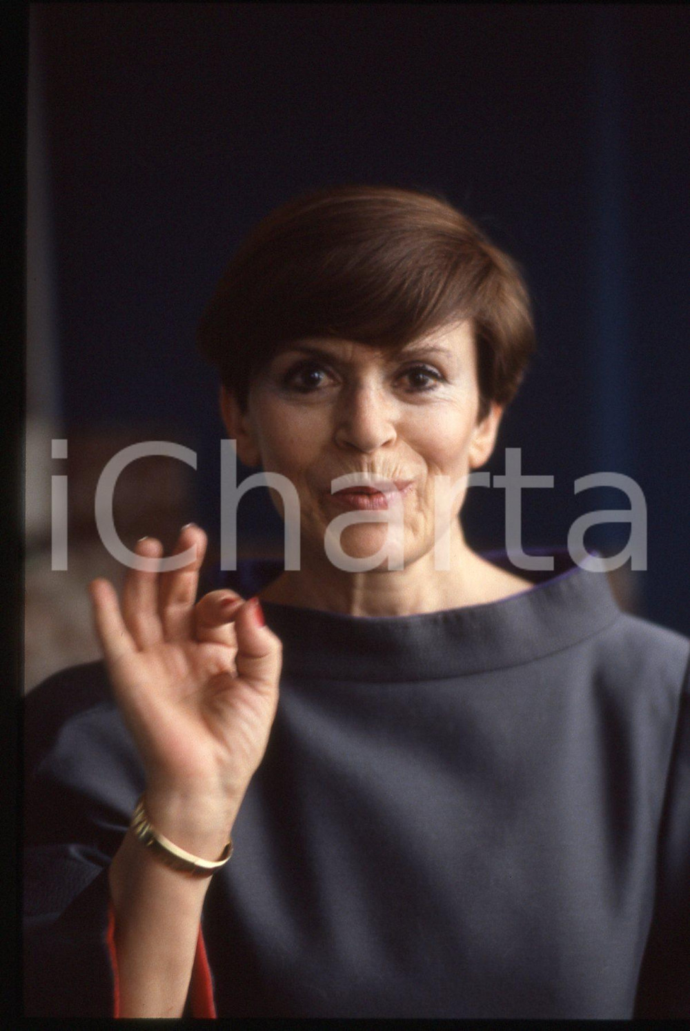 35mm vintage slide*1995ca SPETTACOLO Franca VALERI Ritratto dell'attrice (8) 