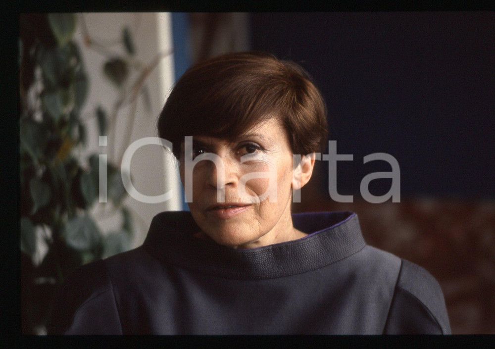 35mm vintage slide*1995ca SPETTACOLO Franca VALERI Ritratto dell'attrice (23) 