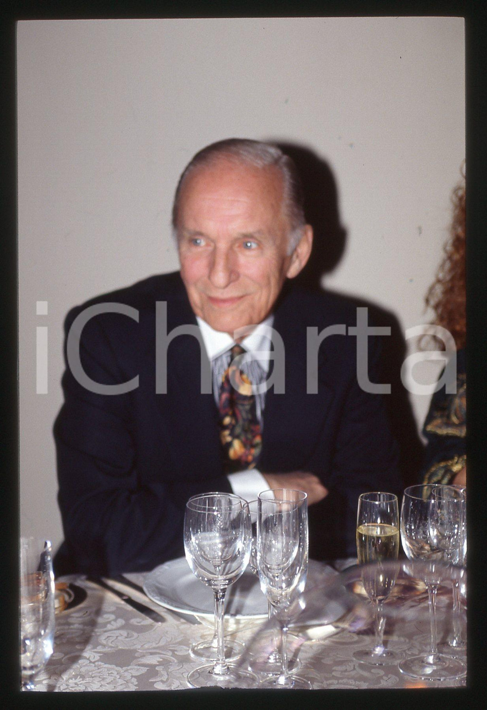 35mm vintage slide*1990ca SOAP OPERA William J. BELL Regista di BEAUTIFUL (1)