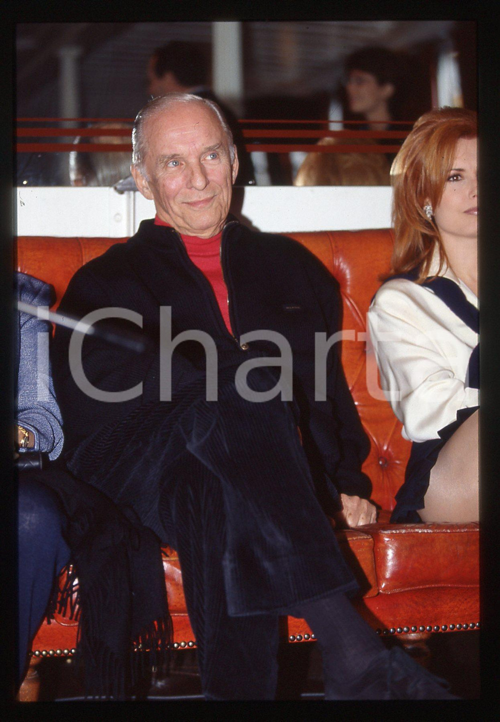 35mm vintage slide*1990ca SOAP OPERA William J. BELL Regista di BEAUTIFUL (3)