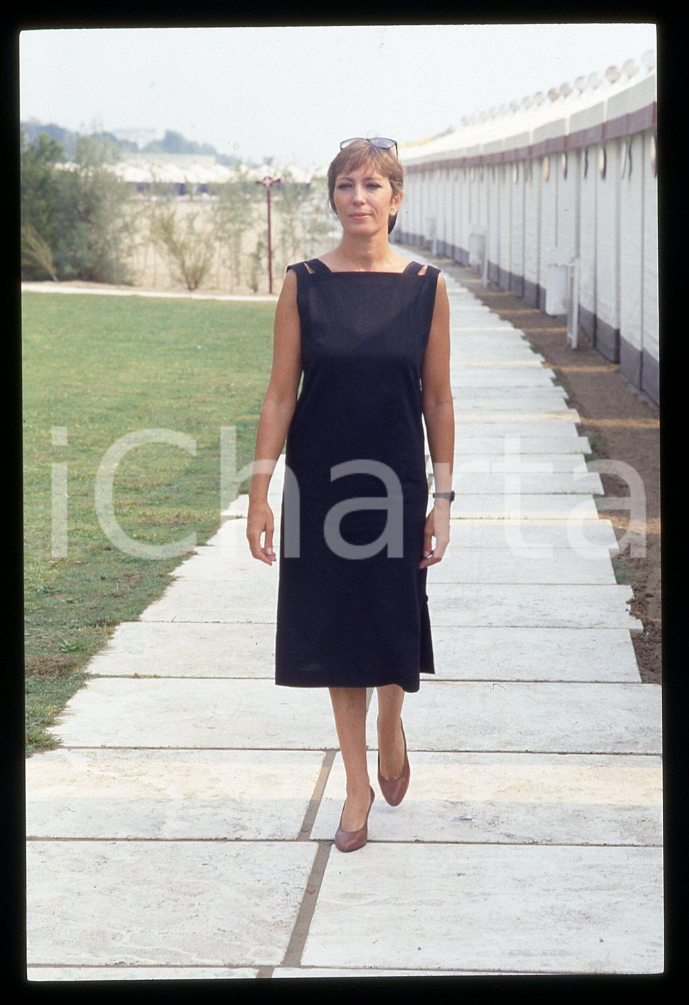 35mm vintage slide* 1986 LIDO DI VENEZIA Mercedes SAMPIETRO Ritratto attrice 11