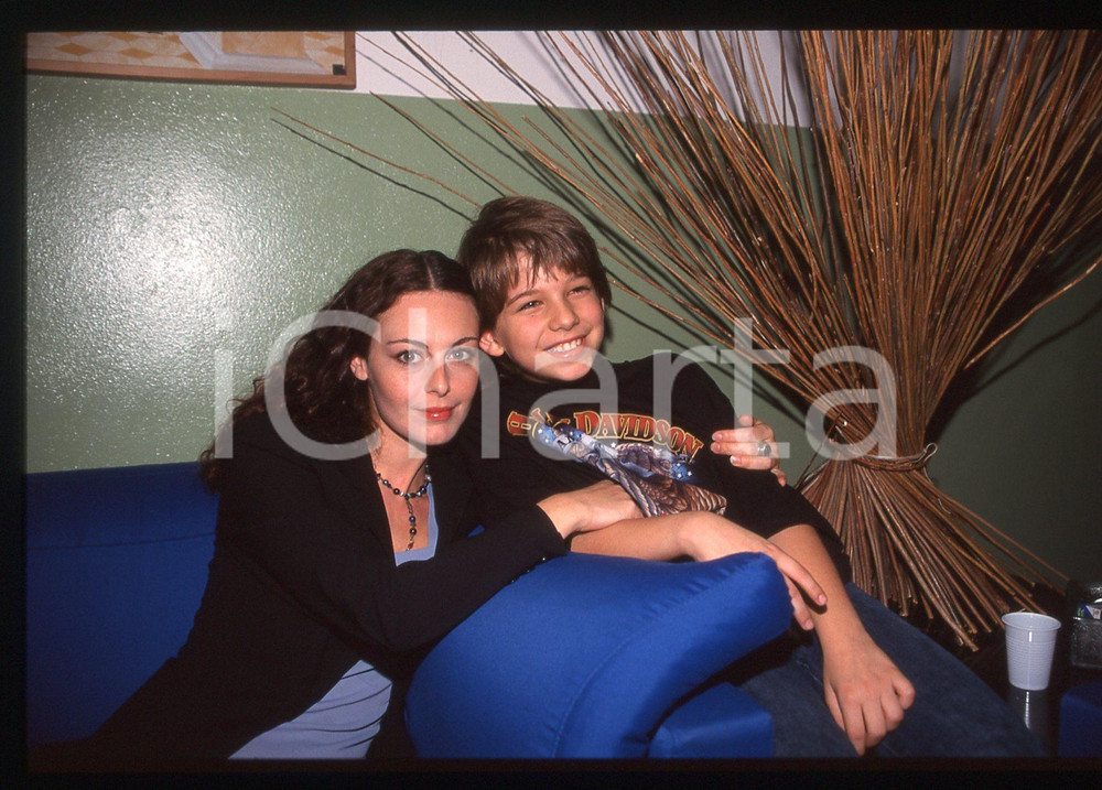 35mm vintage slide* 1999 COSTUME Jacopo SARNO Barbara DI BARTOLO Ritratto 1