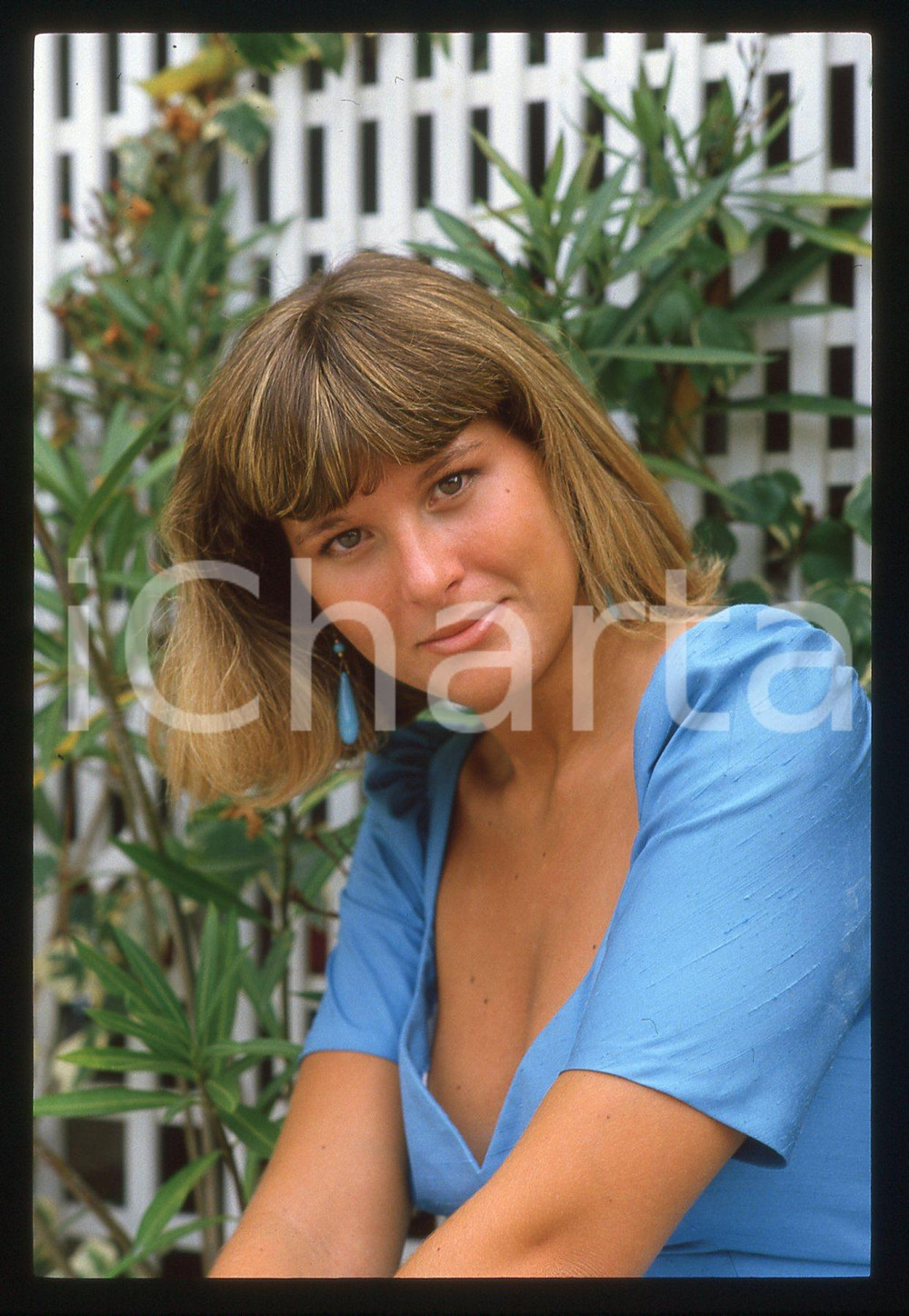 35mm vintage slide* 1990 VENEZIA Debora ERGAS Ritratto dell'attrice 10