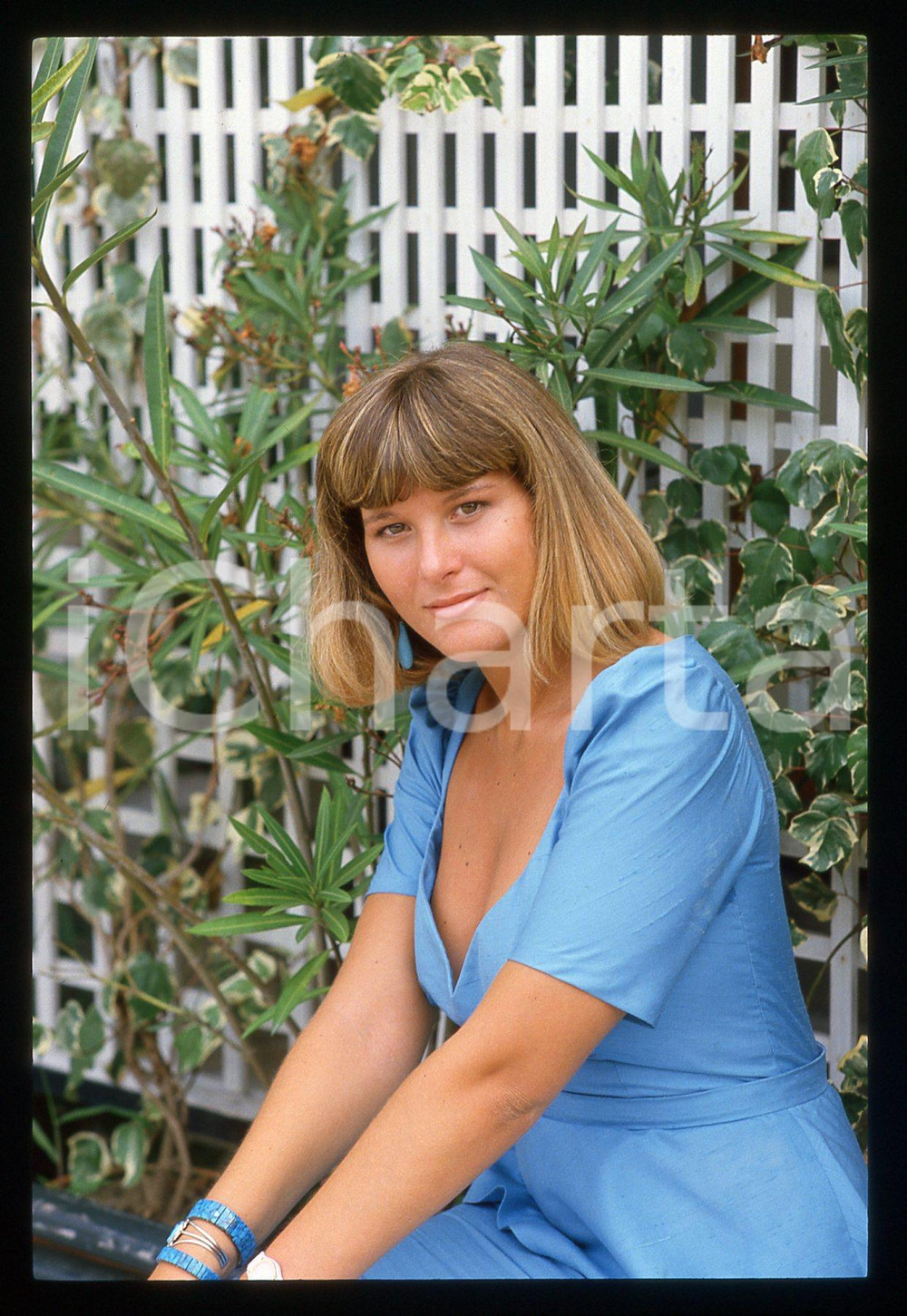 35mm vintage slide* 1990 VENEZIA Debora ERGAS Ritratto dell'attrice 11