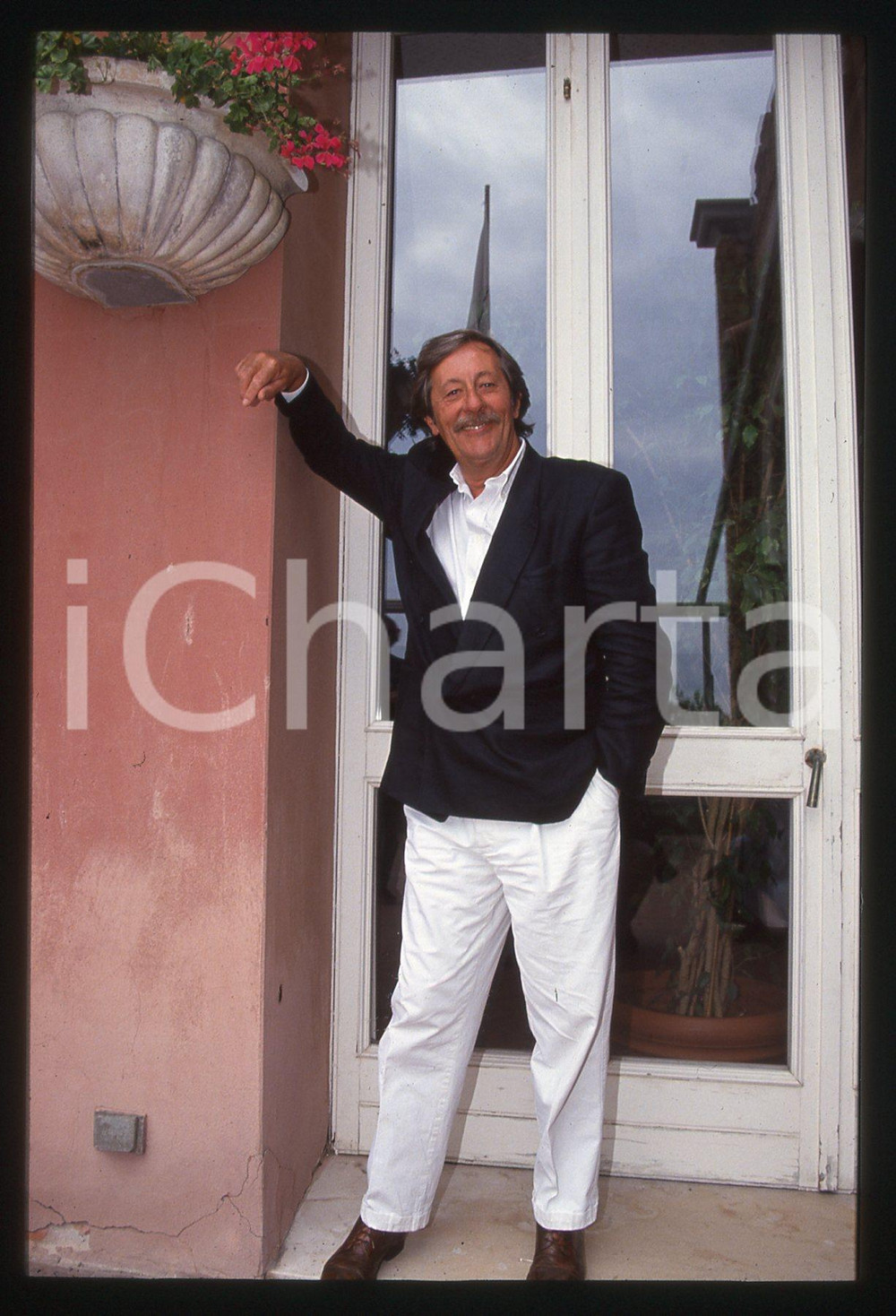 35mm vintage slide*1993 VENEZIA Jean ROCHEFORT Ritratto dell'attore (29)