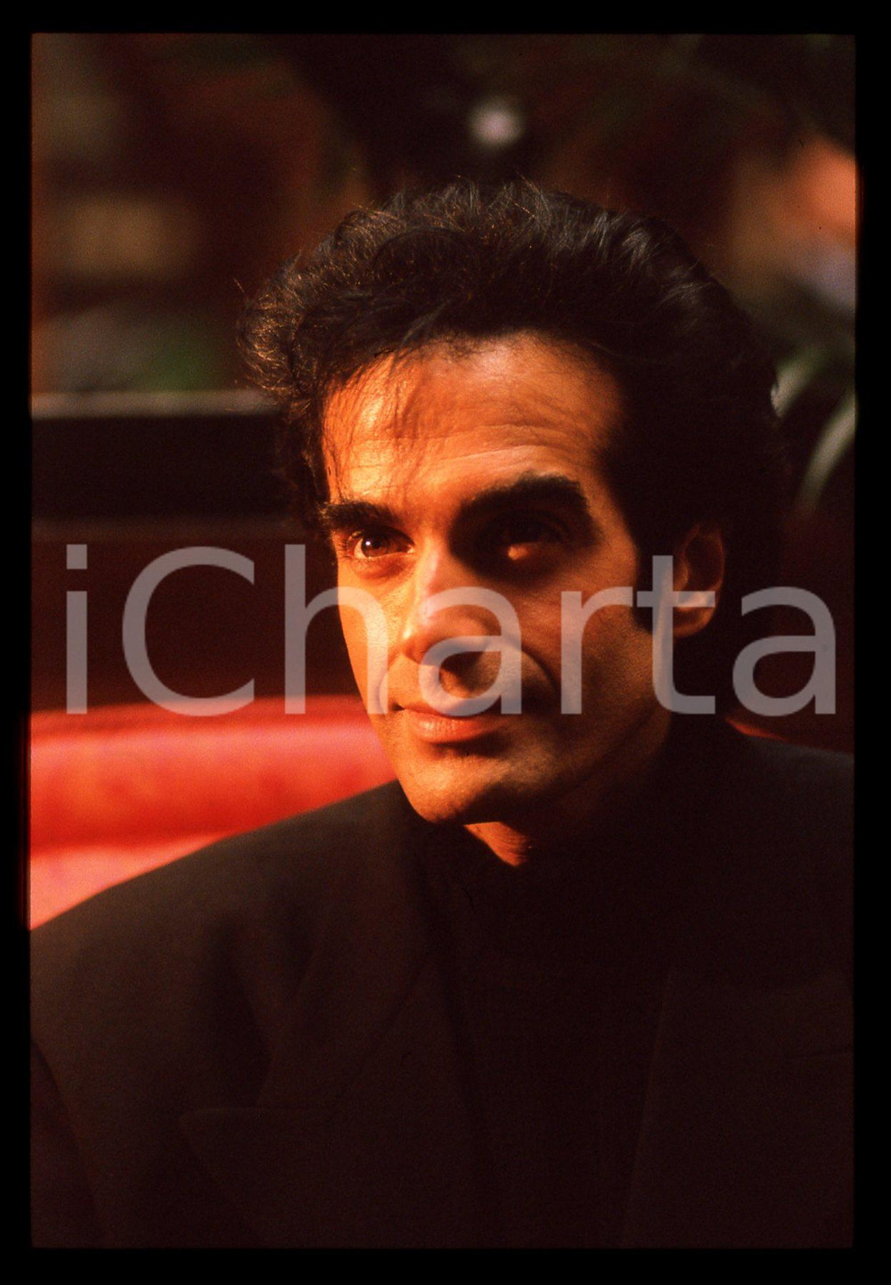 35mm vintage slide* 1995ca COSTUME David COPPERFIELD Ritratto illusionista 12