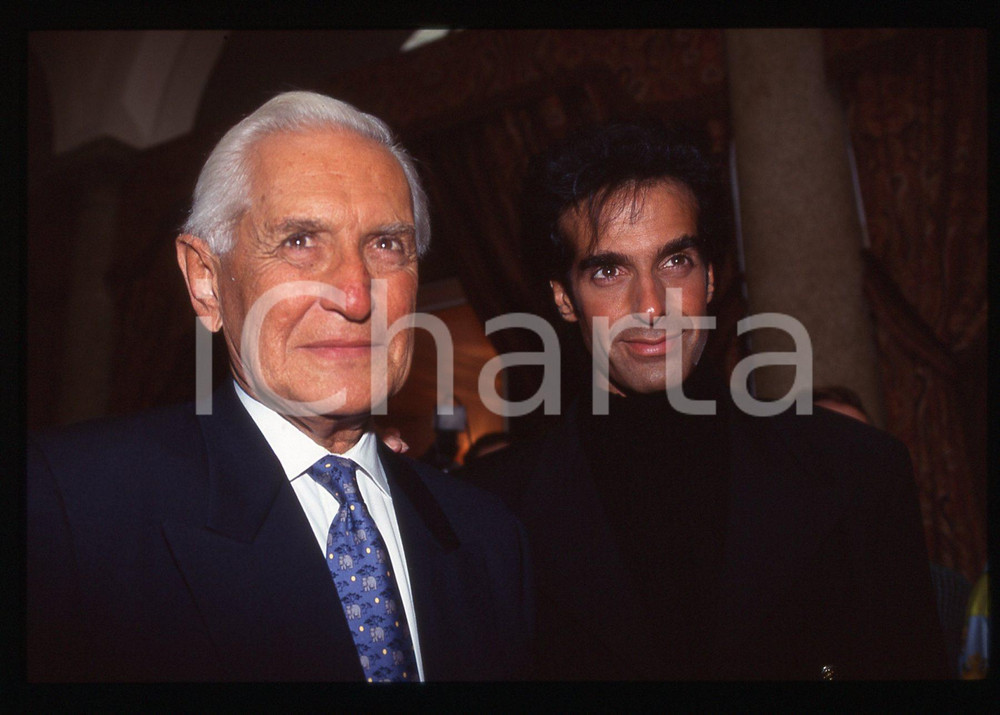 35mm vintage slide* 1995ca COSTUME David COPPERFIELD Hyman KOTKIN Ritratto 10