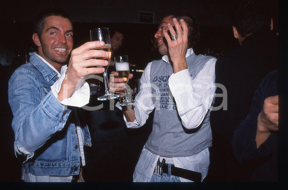 35mm vintage slide*2001- MODA DSQUARED2 Dean e Dan CATEN Ritratto degli stilisti